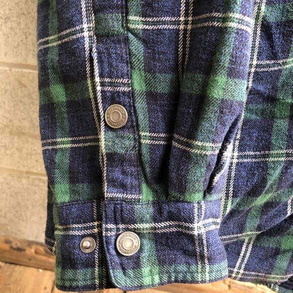 Mens Plaid Work Jacket || Plaid Fall Jacket || Mens 3XL Plaid - Picture 7 of 10